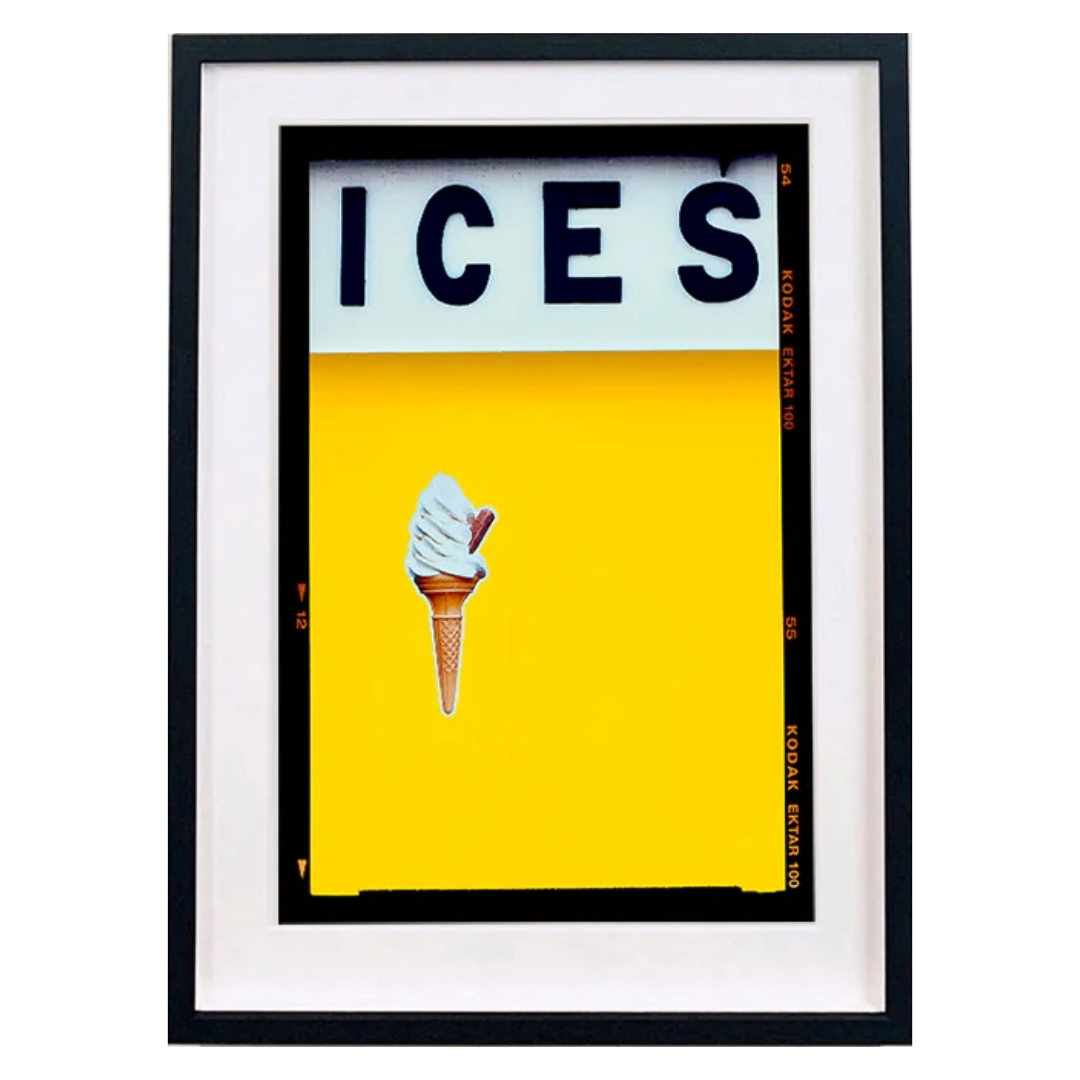 Ices Yellow framed Richard Heeps