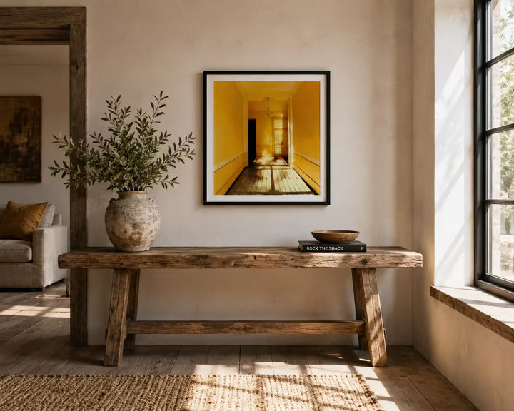 Richard Heeps Yellow Corridor in situ