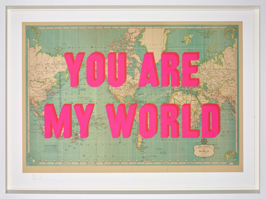 You Are My World by The Real Hackney Dave available from Startle Gallery