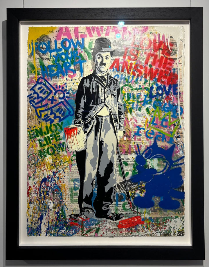 Chaplin by Mr Brainwash