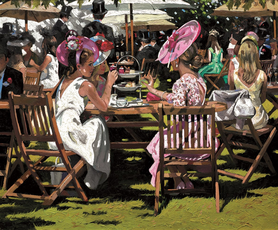 Afternoon Tea at Ascot by Sherree Valentine Daines