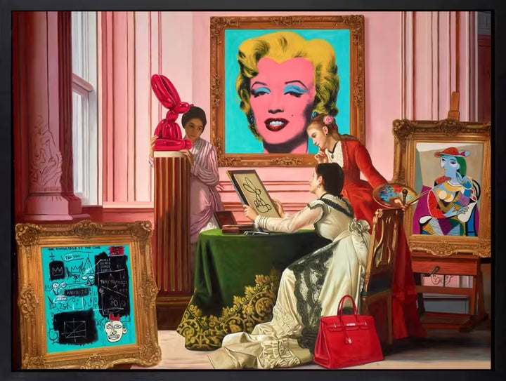 The Art Studio II by Leo Manelli