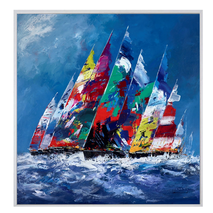 Colourful Sails VI by Bernard