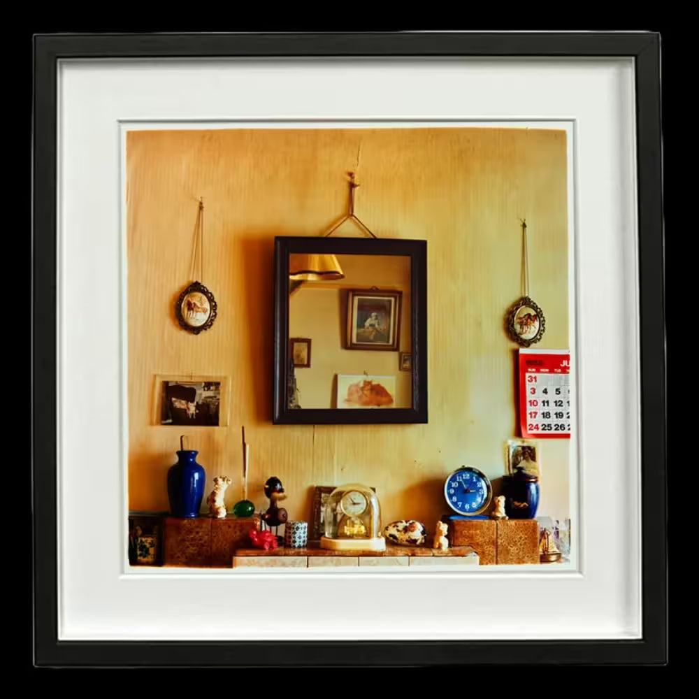 A framed limited edition photograph by Richard Heeps using vibrant colours, the title is Daisy&