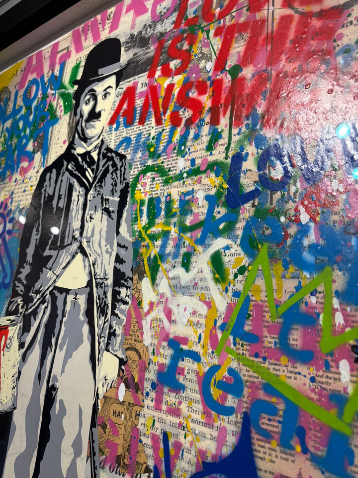 Chaplin by Mr Brainwash