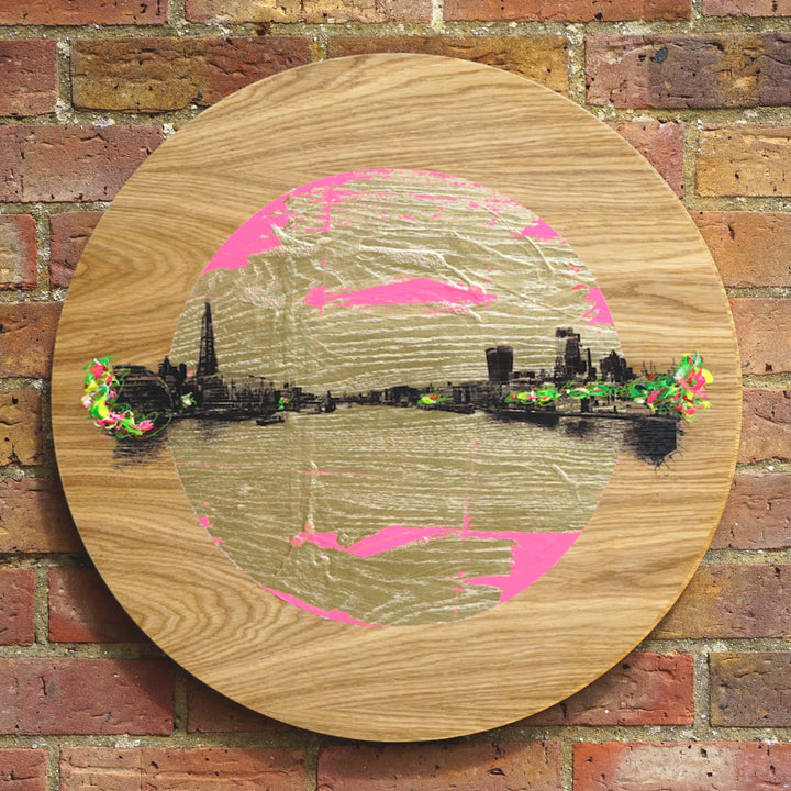 London Bridge City Pink by Jayson Lilley
