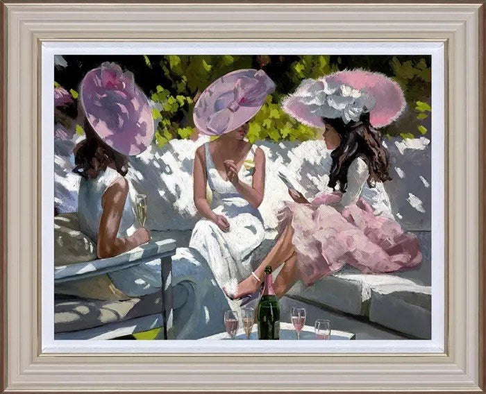 Pink Champagne, Ascot by Sherree Valentine Daines