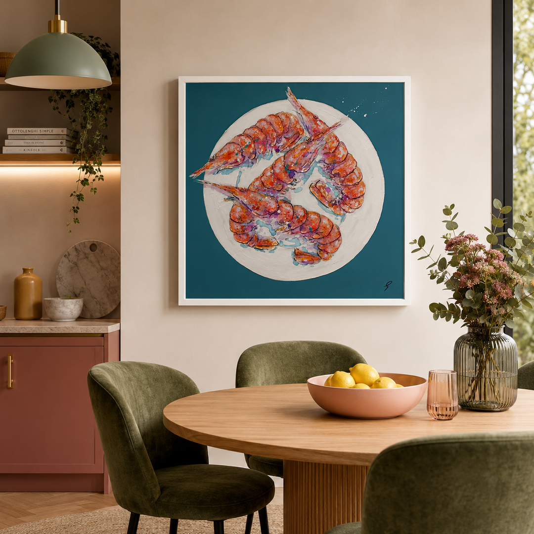 Prawns Served Up by Giles Ward