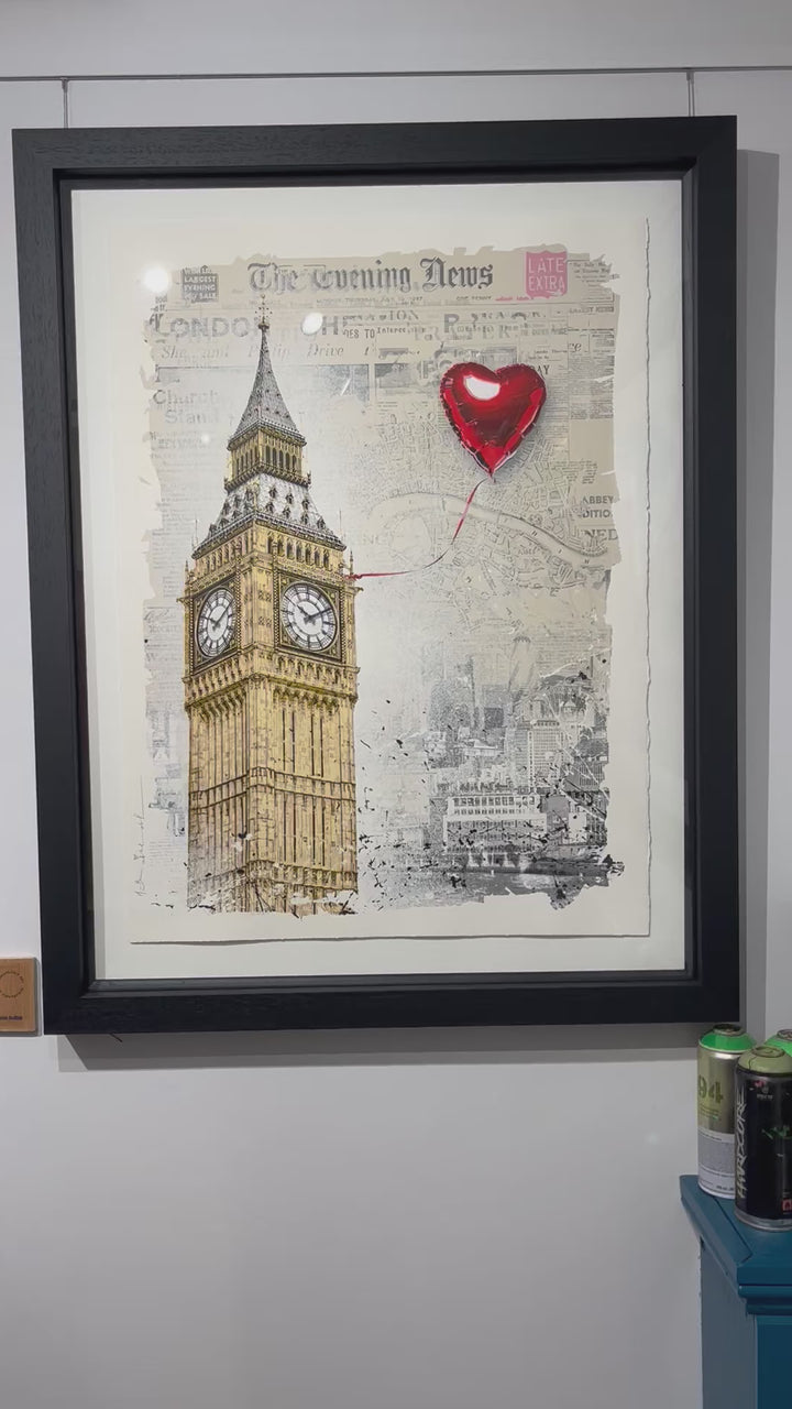 Time for Love by Mr Brainwash