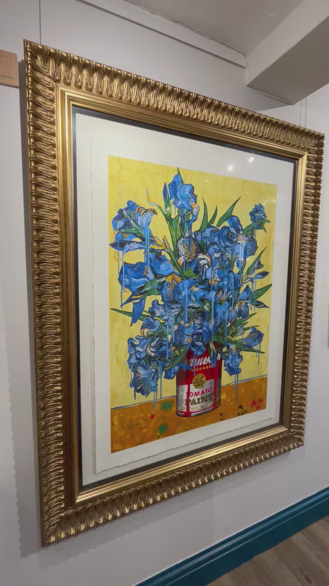 Iris (Deluxe) by Mr Brainwash