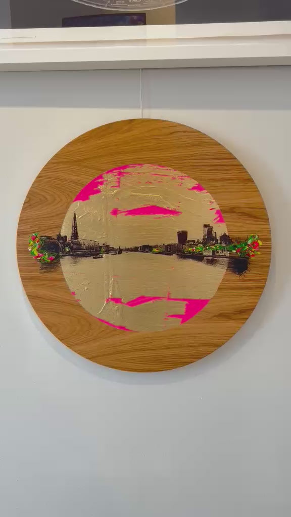 London Bridge City Pink by Jayson Lilley