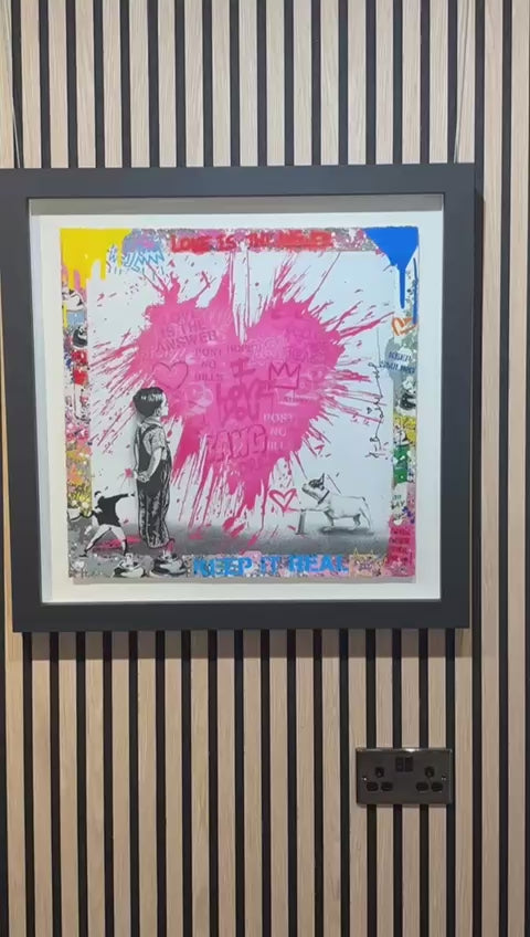 Share the Love (Original) by Mr Brainwash