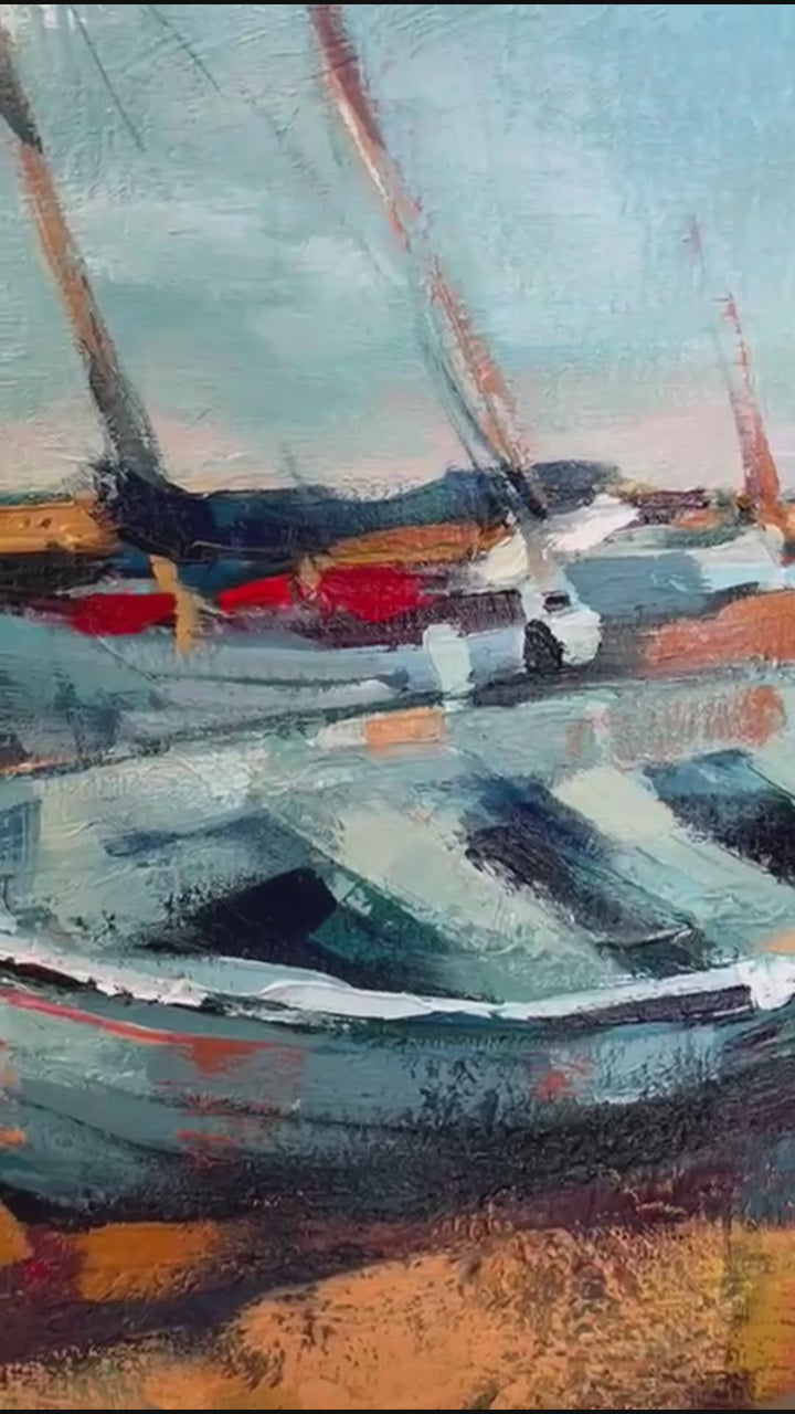 Burnham Boats by Debbie Boon