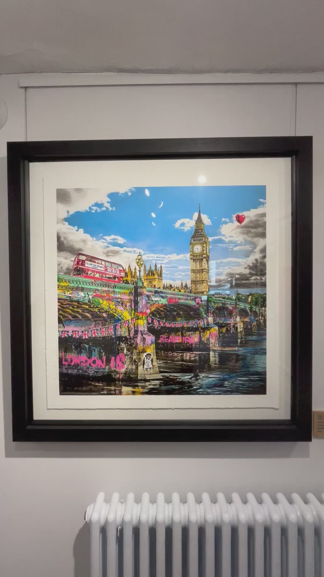 London Is Beautiful by Mr Brainwash