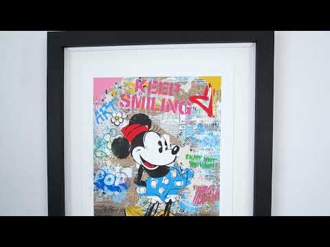Forever Minnie by Mr Brainwash