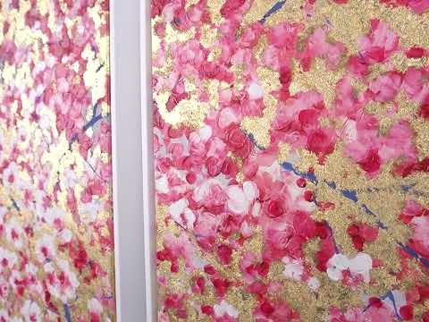 Spring Embrace (Triptych) by Antonio Sannino