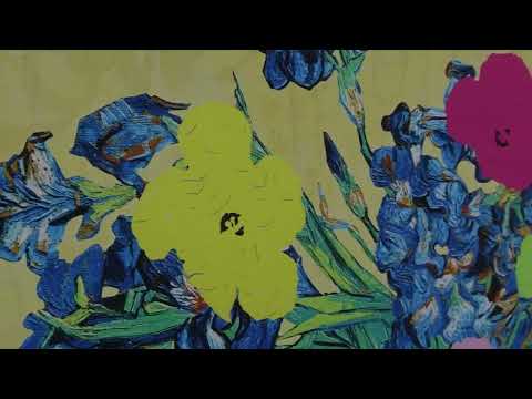 Irises Rewritten by Mr Brainwash