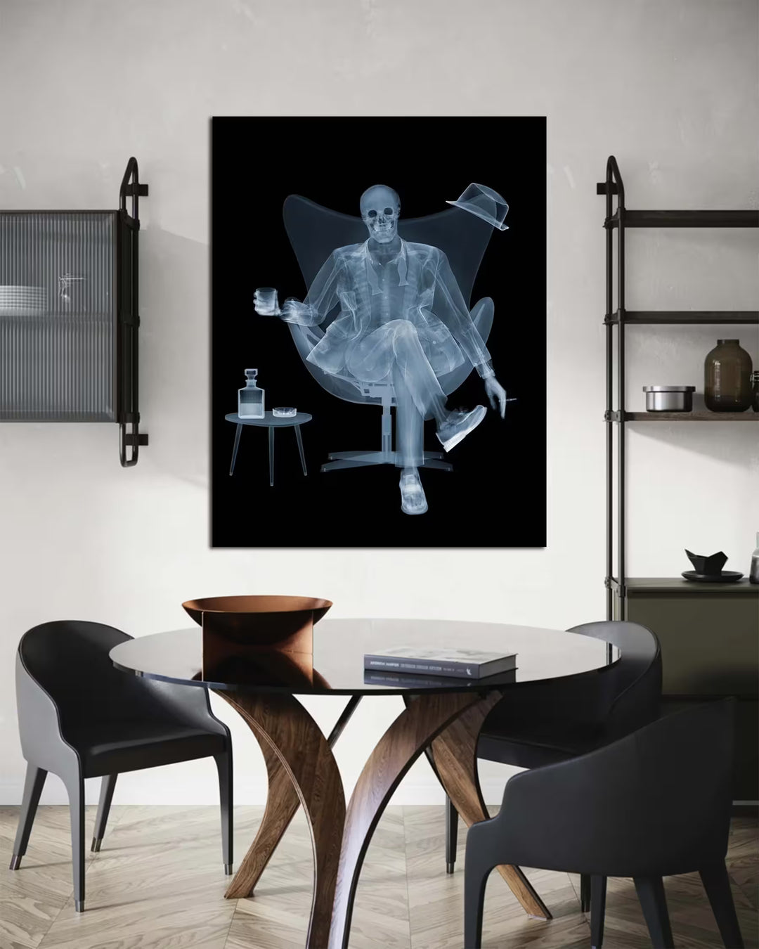 Nick Veasey Rat Pack III in situ