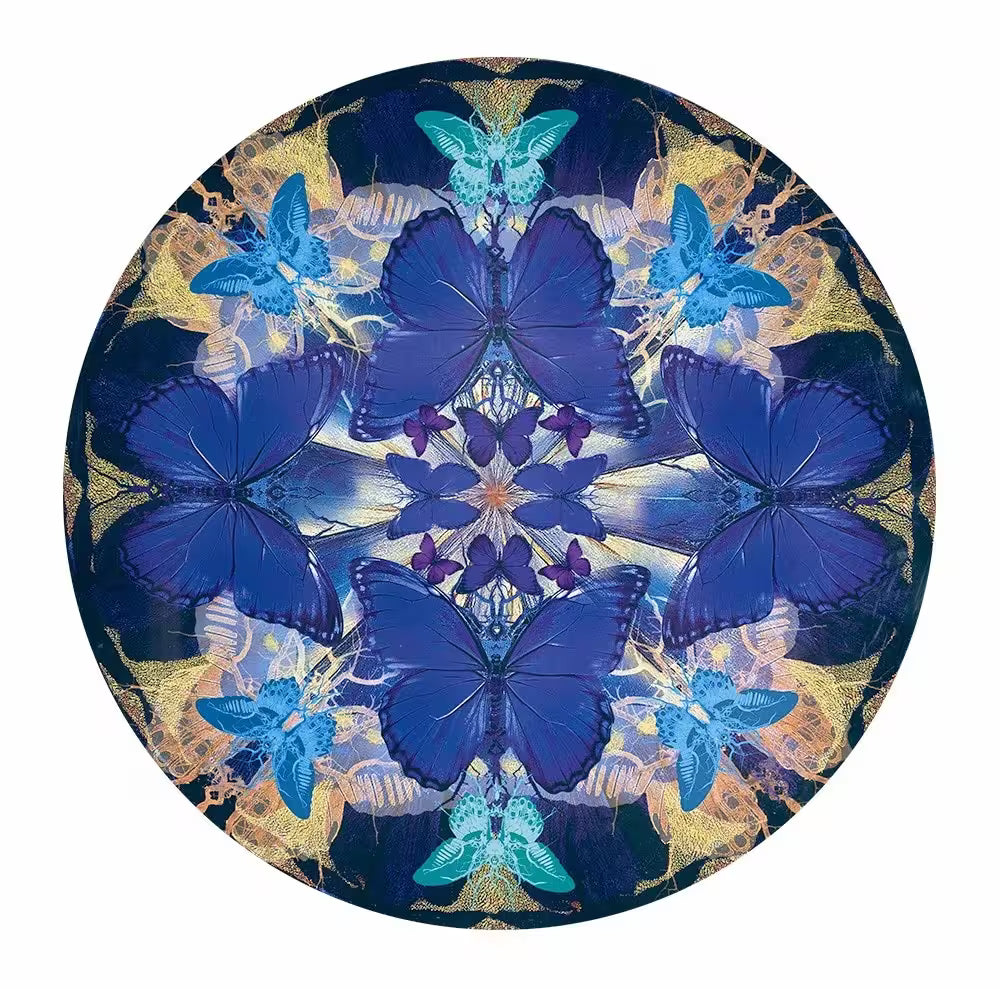 A Maxim limited edition piece of a kaleidoscope of butterflies, the title is Reborn