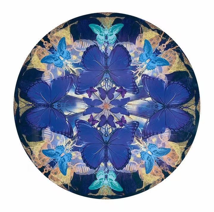 A Maxim limited edition piece of a kaleidoscope of butterflies, the title is Reborn