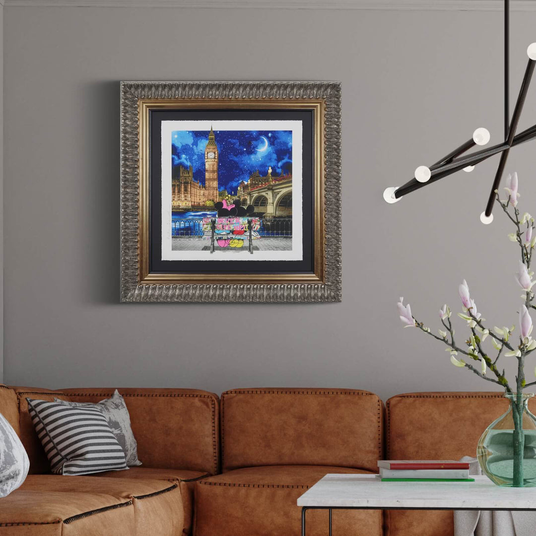 Mr Brainwash A Sky Full of Promise in modern contemporary living room