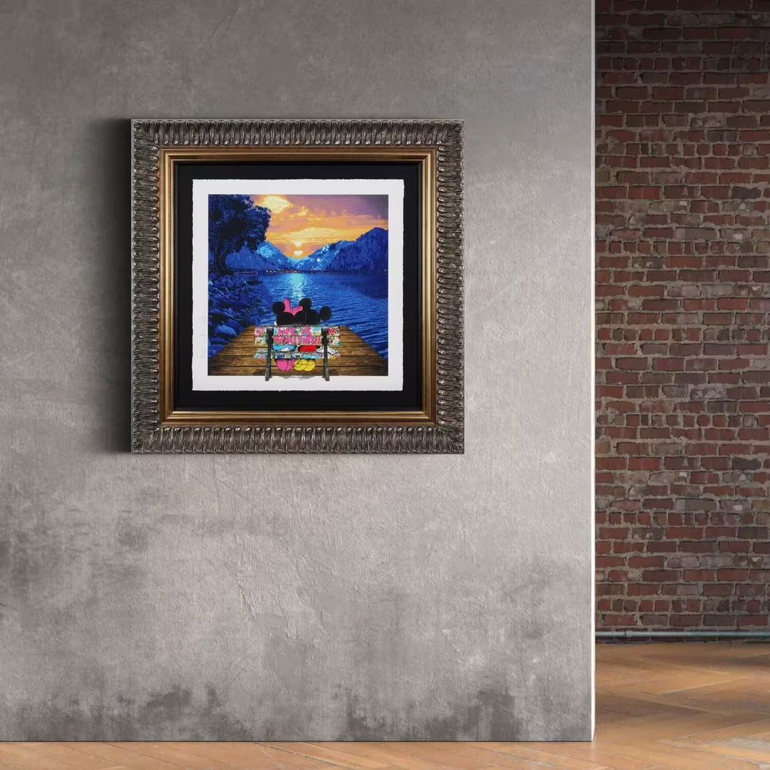 A picture of Mr Brainwash A World Full of Wonder in situ