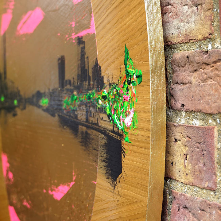 London Bridge City Pink by Jayson Lilley