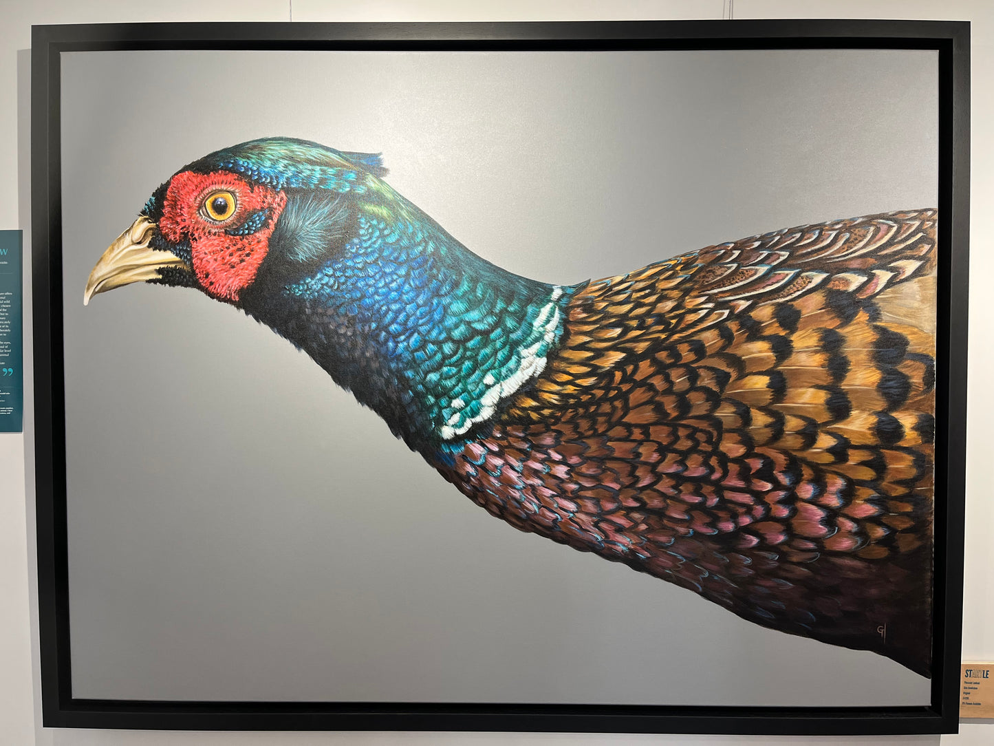 Pheasant Lookout by Gina Hawkshaw