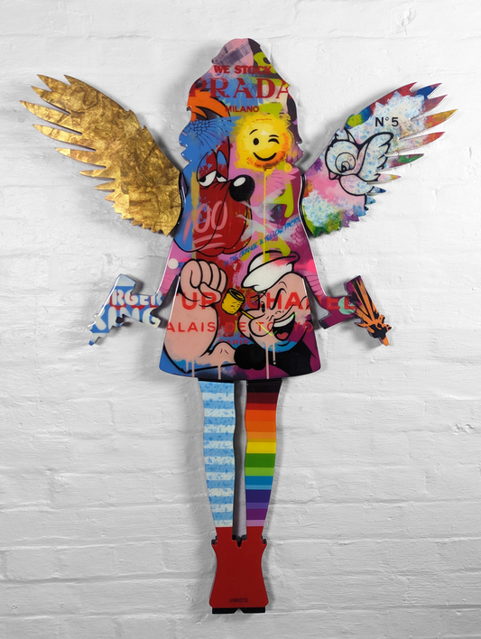 Angel Cake Wall Sculpture by Lhouette