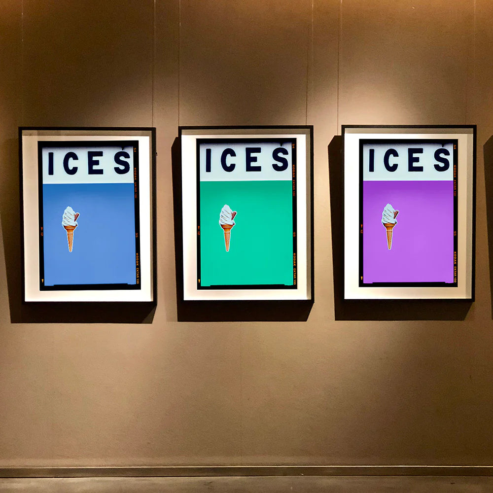 Ices from Richard Heeps collection of three pieces hung together